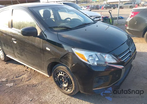 2021 Mitsubishi Mirage Carbonite Edition/Es/Le z USA, uszkodzony, nr VIN ML32AUHJ1MH002229